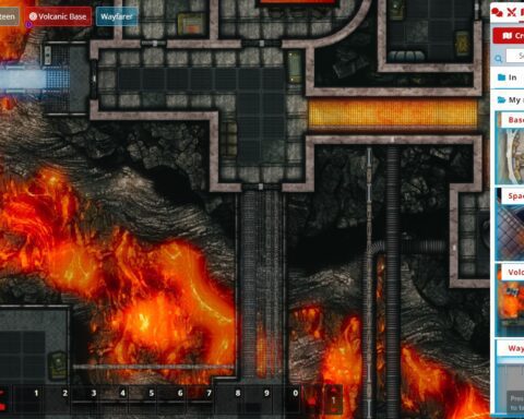 Lava Planet Base | Star Wars | FoundryVTT